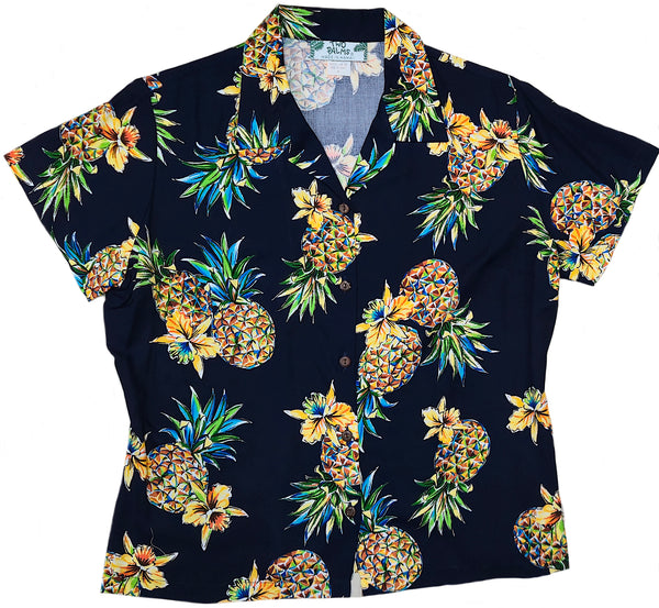 Golden Pineapple Navy