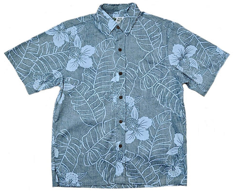 Reverse Print Niihau Teal