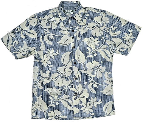 Reverse Print Maui Slate Blue