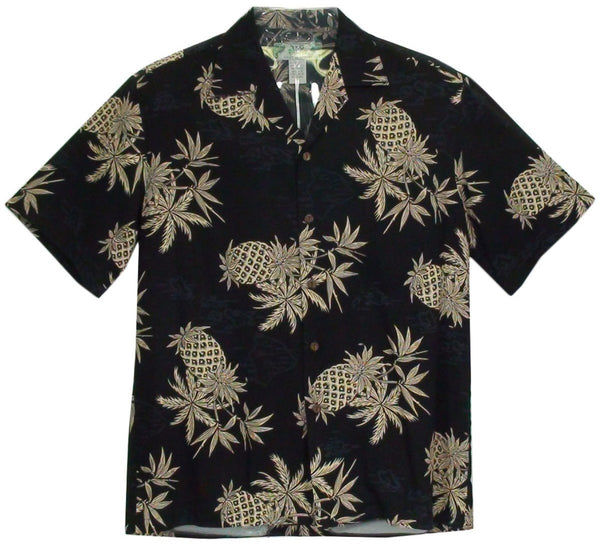 Pineapple Map Black