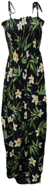 Tube Top Dress Bamboo in Black