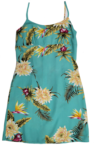 708R-Short Dress-Ceres Green