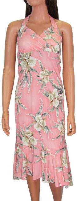 Hawaiian Dress Retro Orchid Pink 904-R