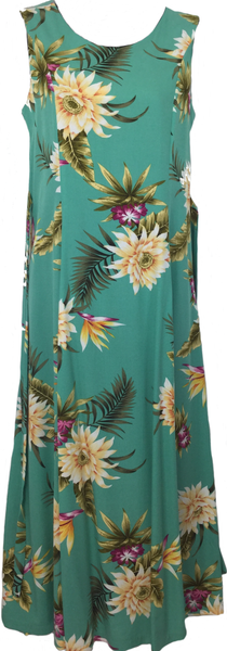 909R-Tie Back Dress Ceres Green