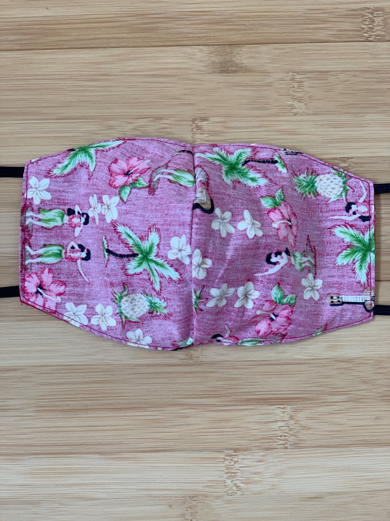 Face Mask Hula Gal Red
