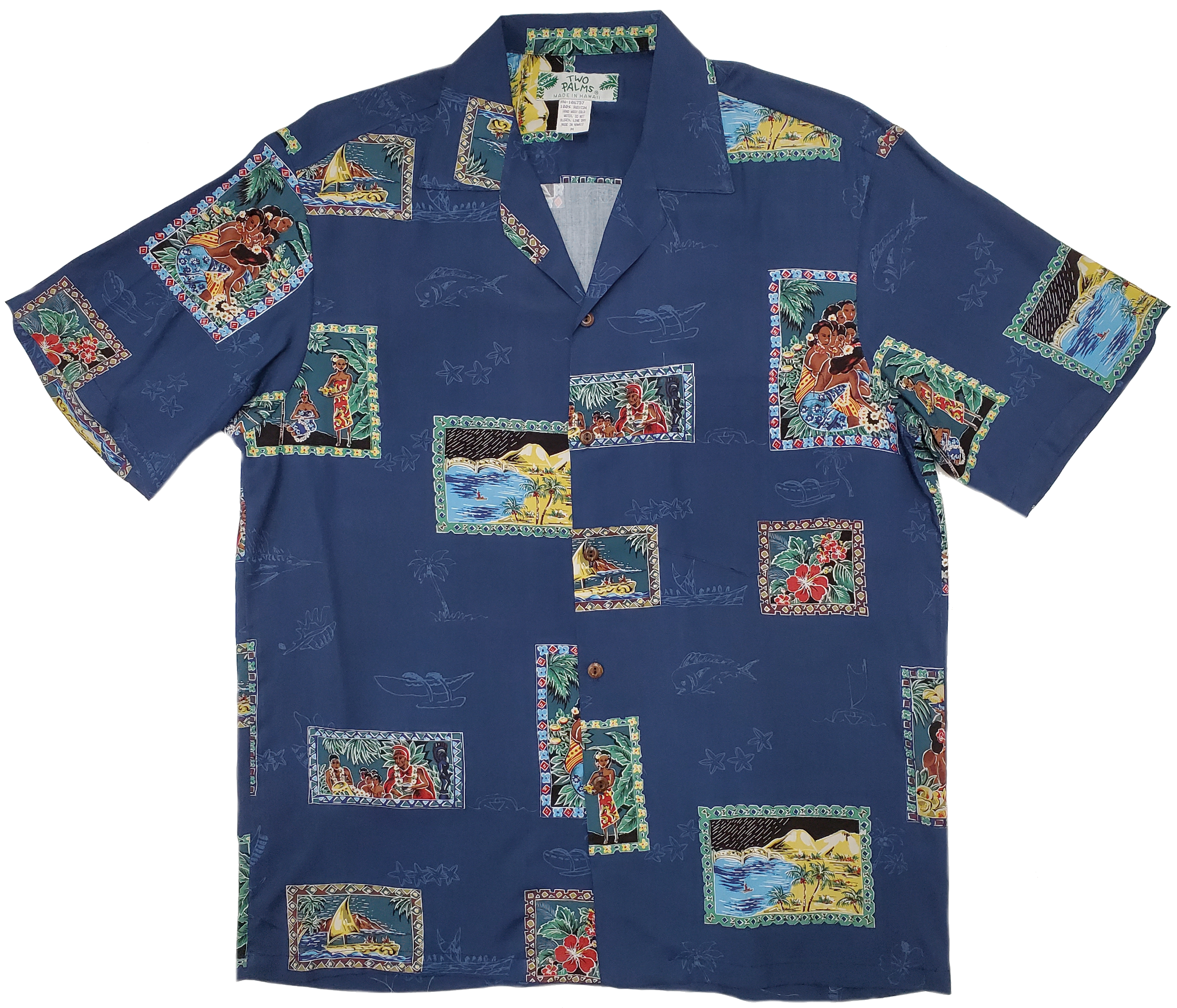 Postcards Navy