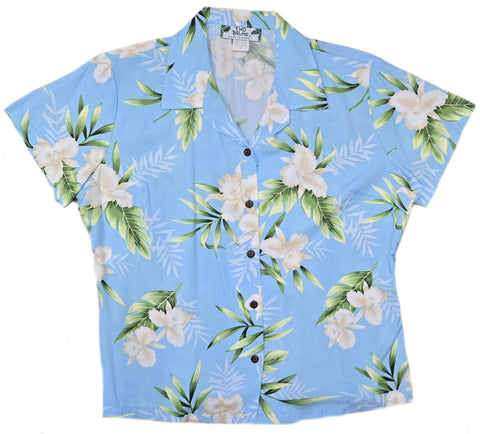 Orchid Fern Light Blue