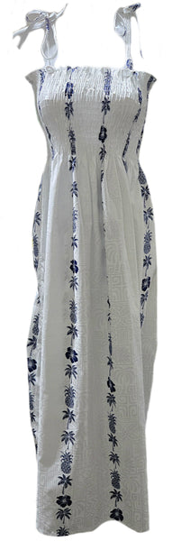 Tube Top Dress Coco Panel White
