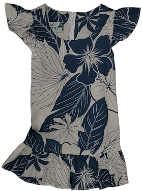 105C - Girls Hawaii Dress Lanai Blue 6 105C - Girls Hawaii Dress Lanai Blue 6