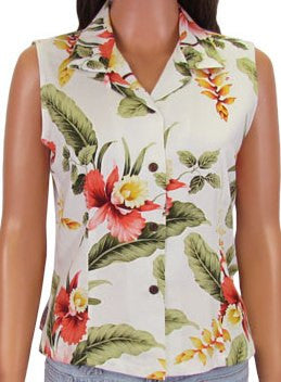 Sleeveless Blouse Sonic in Beige