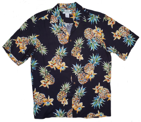 Golden Pineapple Navy