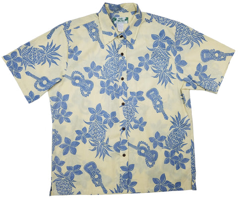 Reverse Print Ukulele Yellow