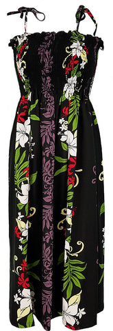 Tube Top Dress Rene Panel Black