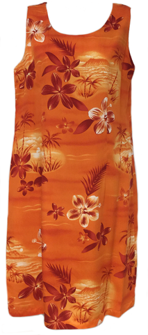 Tank Dress Moonlight Scenic Orange